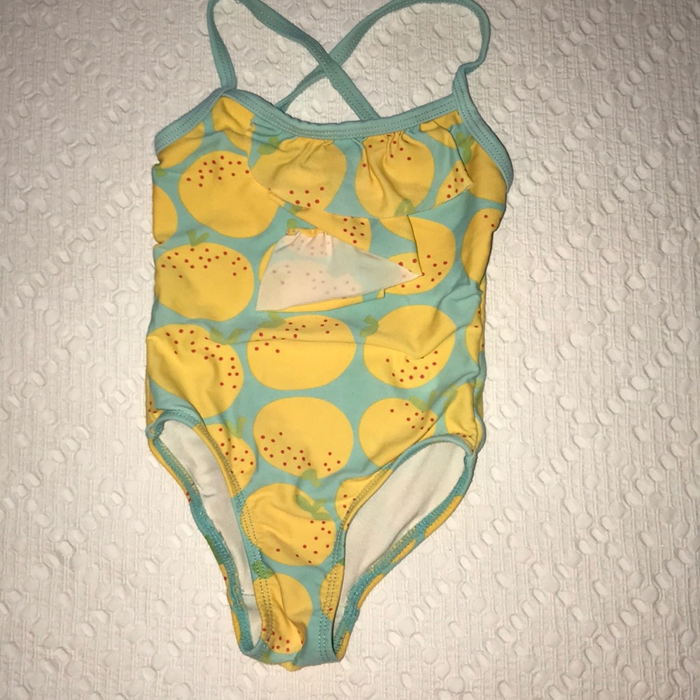 Tucker and Tate Clementine orange swimsuit 2T
